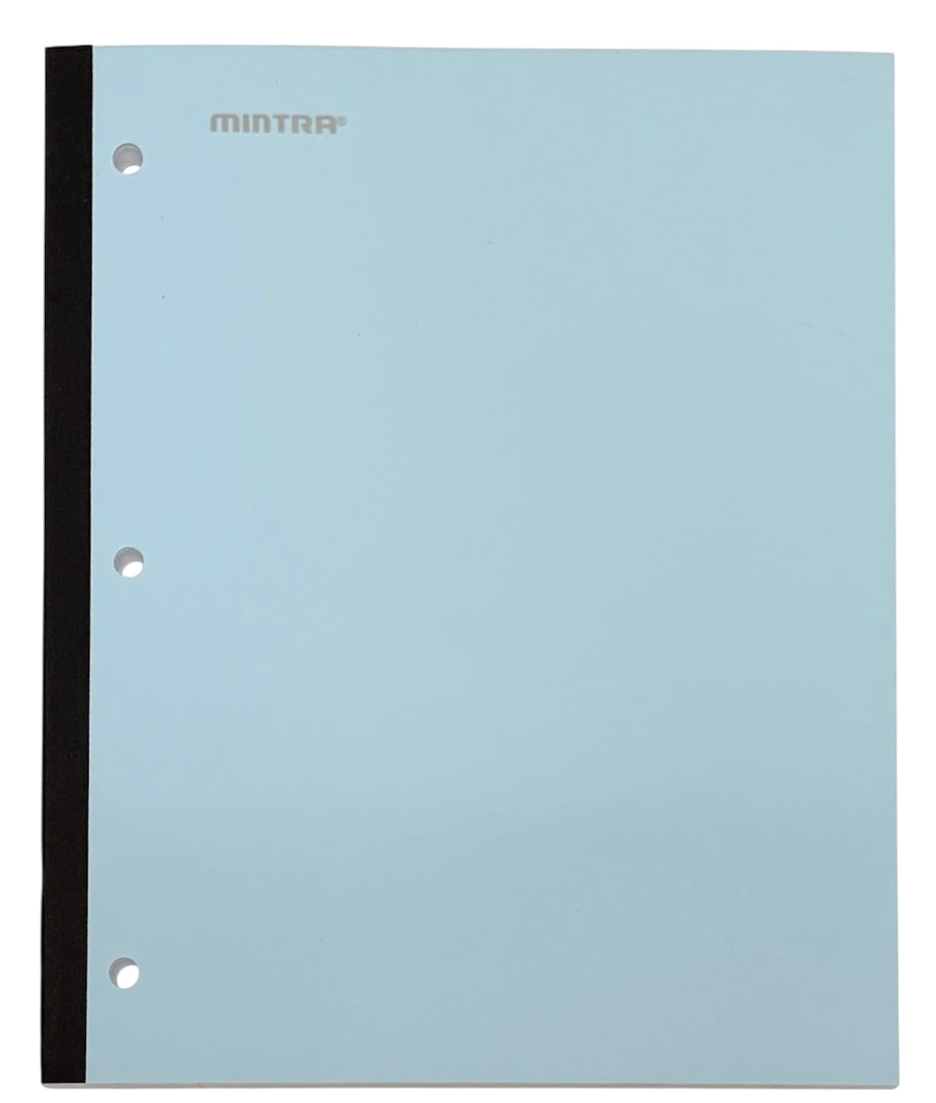 Mintra Bound Notebook 3pk - 80 Sheets - College Ruled (Arctic Ice, Sun Yellow, Spring Pink) - Image 4