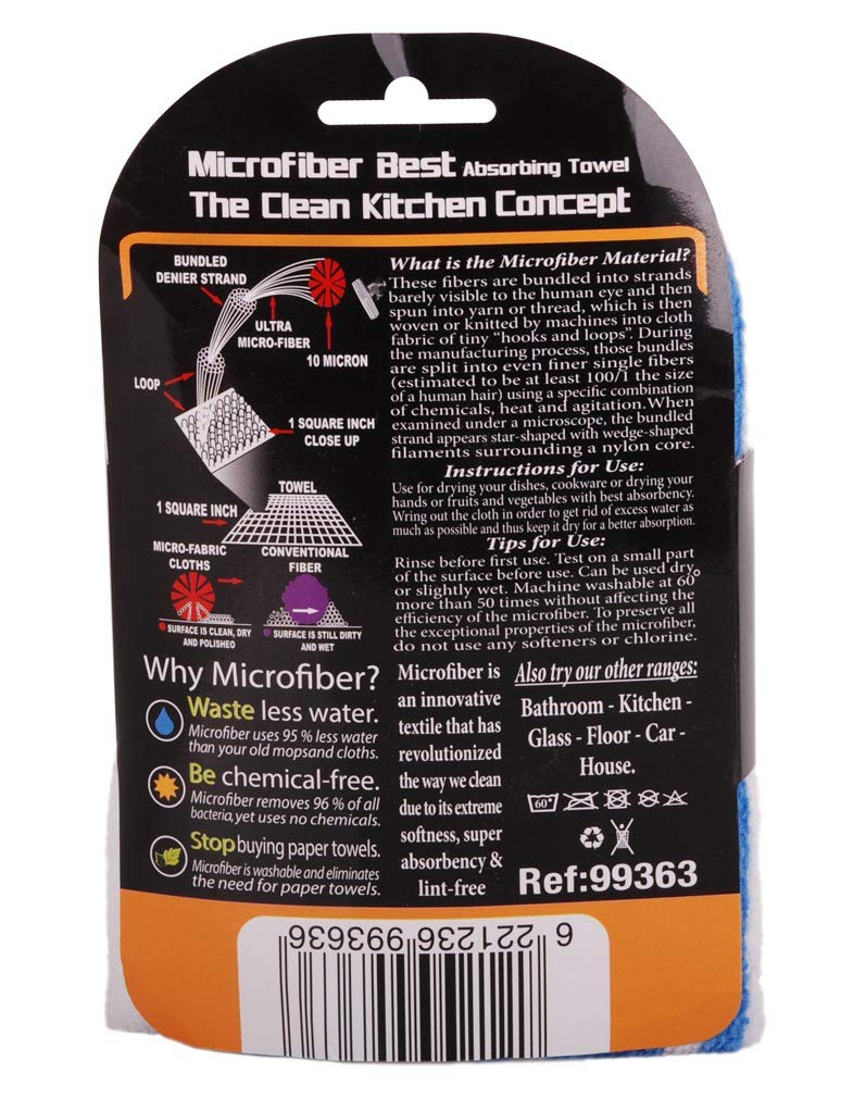 Mintra Home - Microfiber Cleaning Cloths (Super Printed Towel) - Image 3