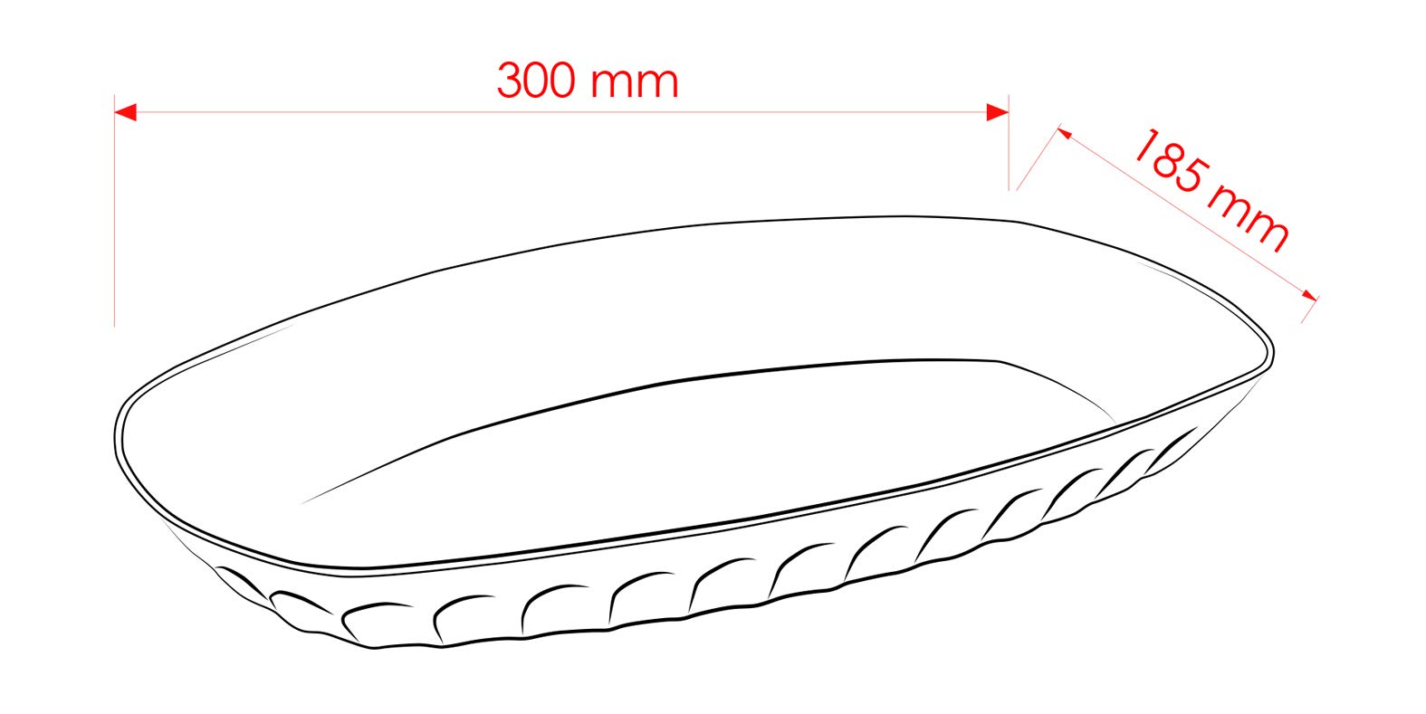 Mintra Home Unbreakable Bowls and Trays (Bold Collection) (Utility Tray 2pk, Turquoise) - Image 3
