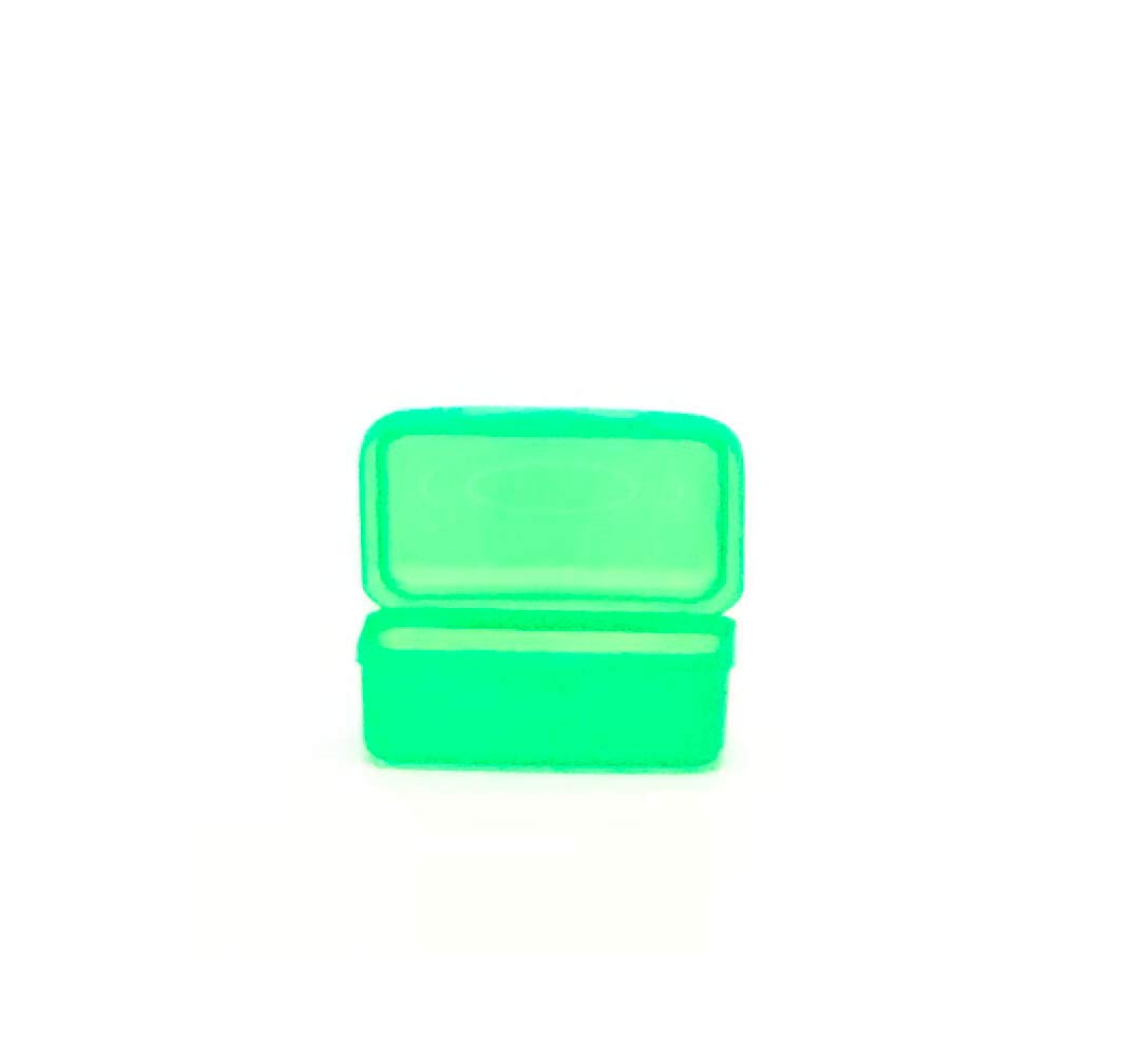 Mintra Home Utility Boxes - 150ml GREEN - 6 Pack - (3.74inW x 2.83inD x 1.49inH) - great utility box, storage box for crafts and other small items - Image 4