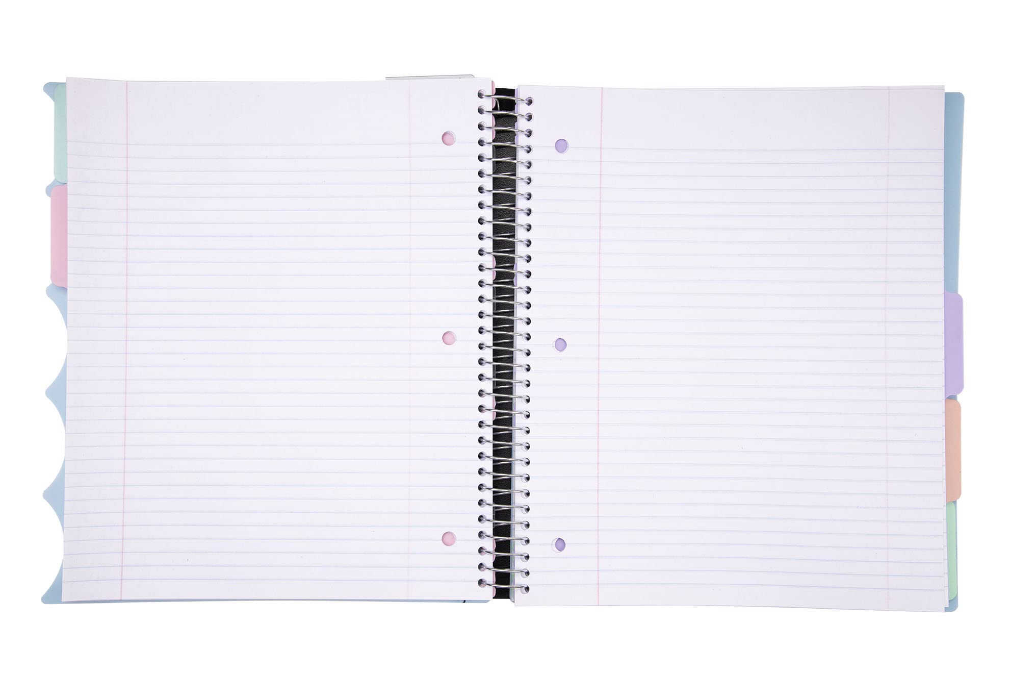 Mintra Office Durable PREMIUM Spiral Notebook (Arctic Ice, 5 Subject (8.5in x 11in)) - Image 5