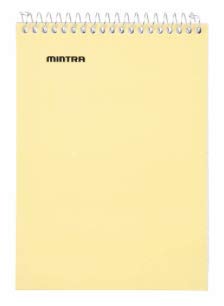 Mintra Office Small Spiral Notebooks (5x7 Top Spiral 4pk, Pastel) - Image 5