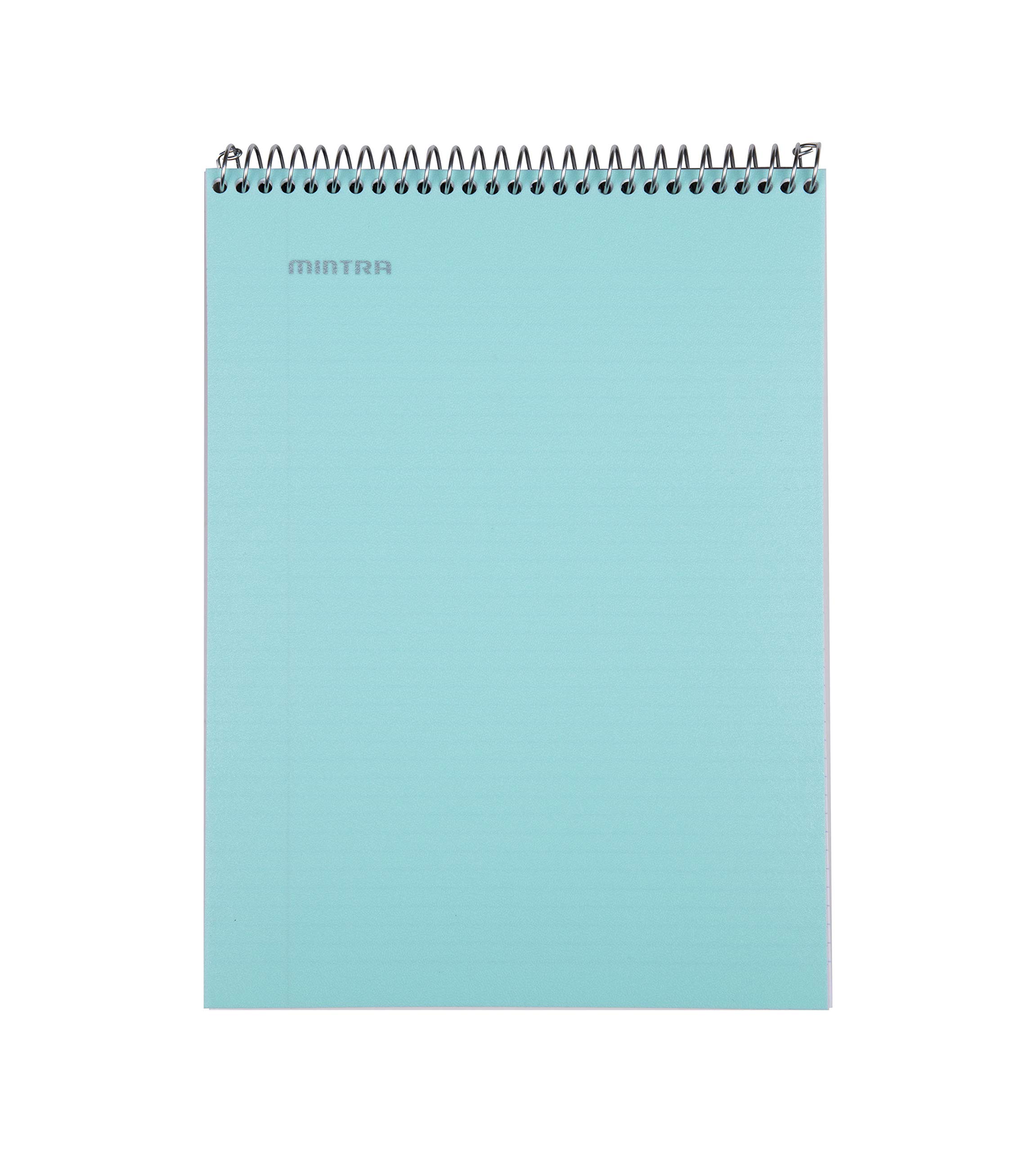 Mintra Office TOP BOUND Durable Spiral Notebooks (Lavender, Salmon, Sage Green, College Ruled 3pk) - Image 3