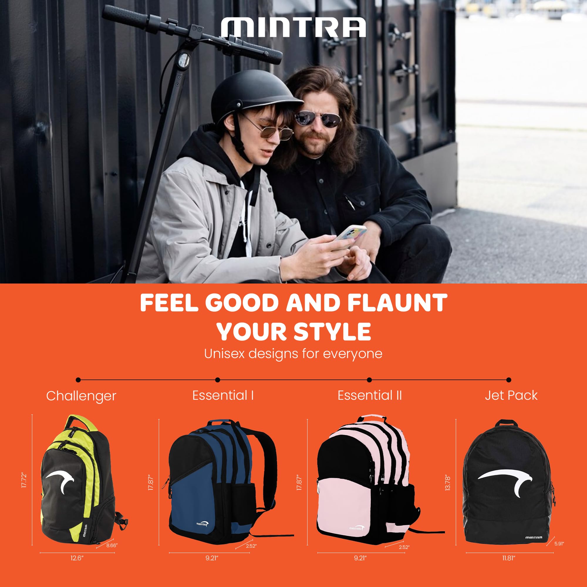 Mintra Sports Backpacks (Provincial Blue, Challenger) - Image 4